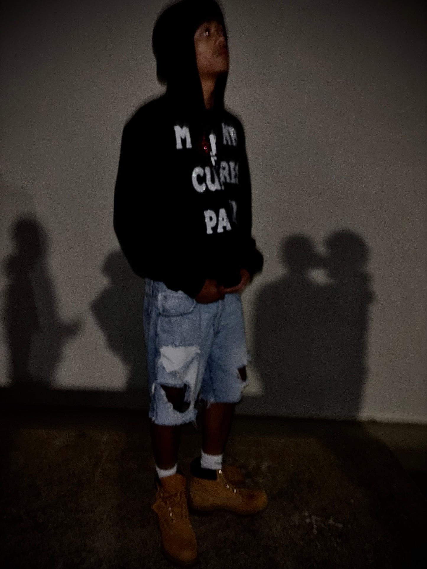 Zip red eye of evil (black)