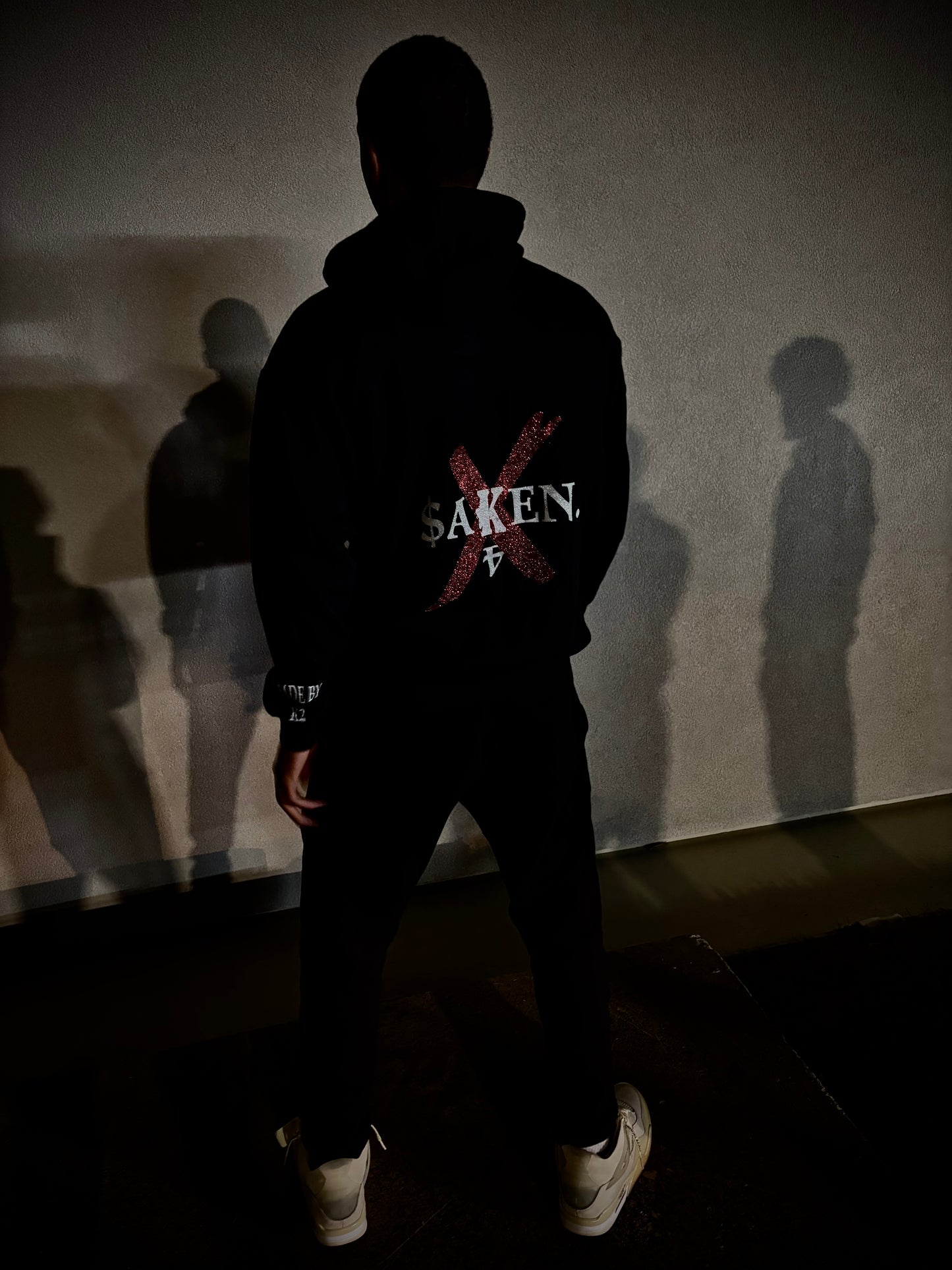 Black 4$aken x hoodie