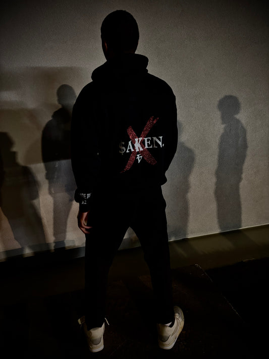 Black 4$aken x hoodie