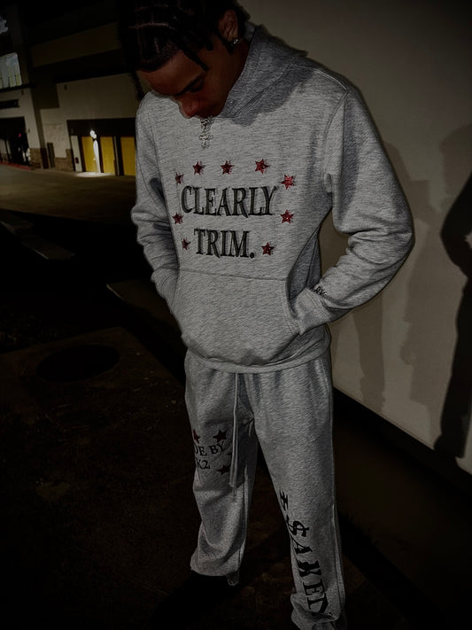 Clearly trim x 4$aken hoodie
