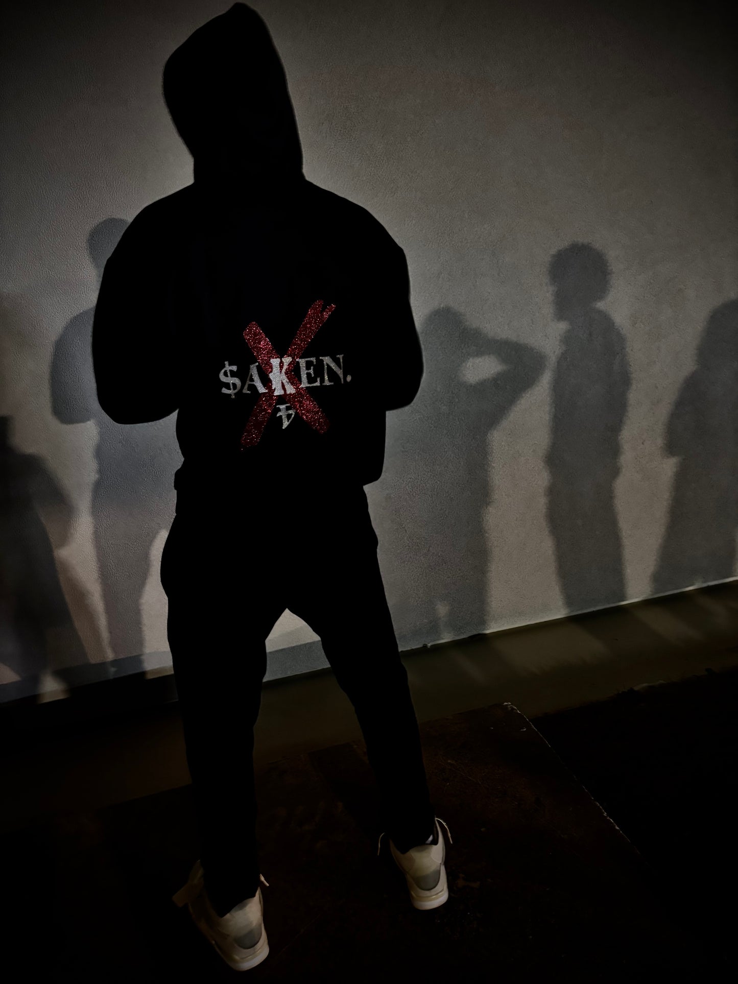 Black 4$aken x hoodie